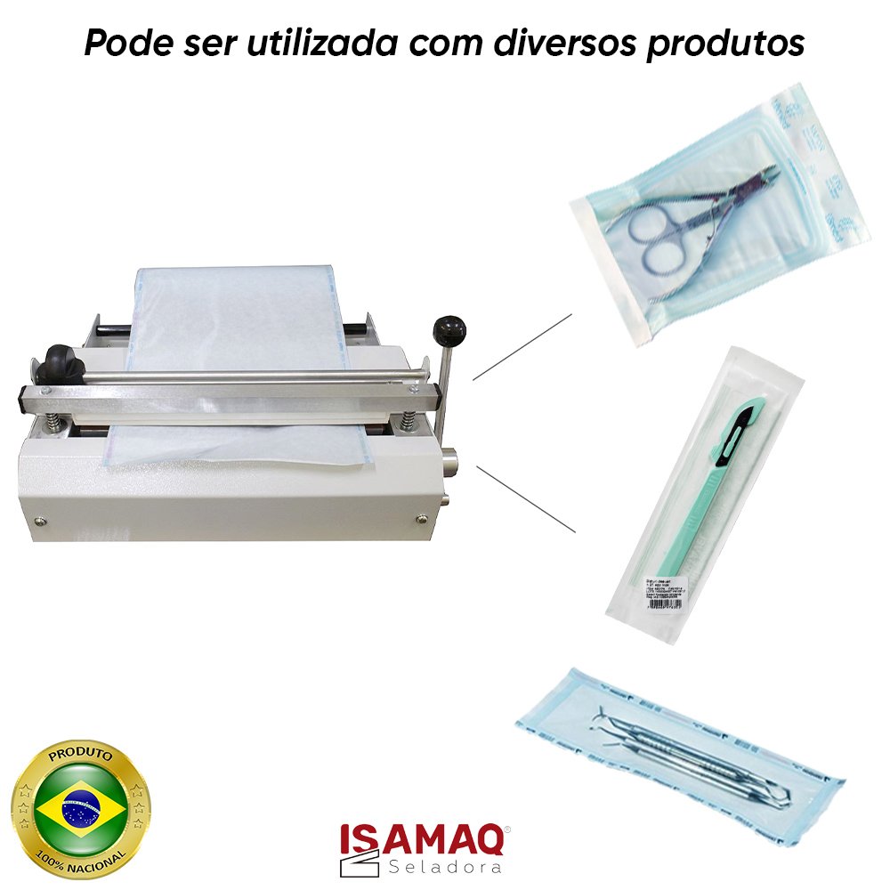 Seladora Manual para Papel Grau Cirurgico Smc300 220v - 3