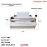 Seladora Manual para Papel Grau Cirurgico Smc300 220v - 2