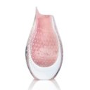 Ver imagem 1 de Vaso Em Cristal Murano Rosa São Marcos