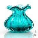 Ver imagem 2 de Vaso Trouxinha Em Cristal Murano Esmeralda São Marcos
