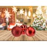 Kit 24 Bolas de Natal Mista Vermelha 5cm Riomaster - 4