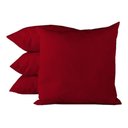 Ver imagem 1 de Almofáda Cheia para Sofá Cor Lisa a Sua Escolha 60 x 60 cm - 1Unidade - Vermelho - Liso