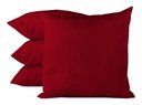 Ver imagem 1 de Almofáda Cheia para Sofá Cor Lisa a Sua Escolha 60 x 60 cm - 1Unidade - Vermelho - Liso