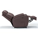 Ver imagem 6 de Poltrona do Papai Reclinável em Couro Cor Marrom Reclinação Elétrica - Modelo Florença