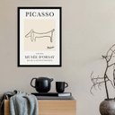 Ver imagem 2 de Quadro Poster Picasso - The Dog 24x18cm:madeira Preta