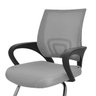 Cadeira Fixa Office Santiago Cinza - 3