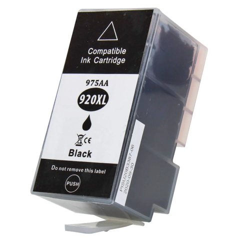 Cartucho de Tinta Preto Compatível 920xl 920 Cd975al para Hp Officejet 6000 6500 7500a 6000wl 6500wl