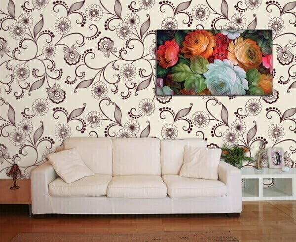 Papel de Parede Floral 0115 - 1