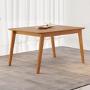 Ver imagem 1 de Mesa de Jantar 4 Lugares 120cm Retangular Retrô Multimóveis Crjcm-MES002 Cinamomo