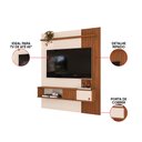Ver imagem 4 de Painel TV até 65'' Ripado 150cm com Bancada Suspensa Atlas D04 - D'Rossi
