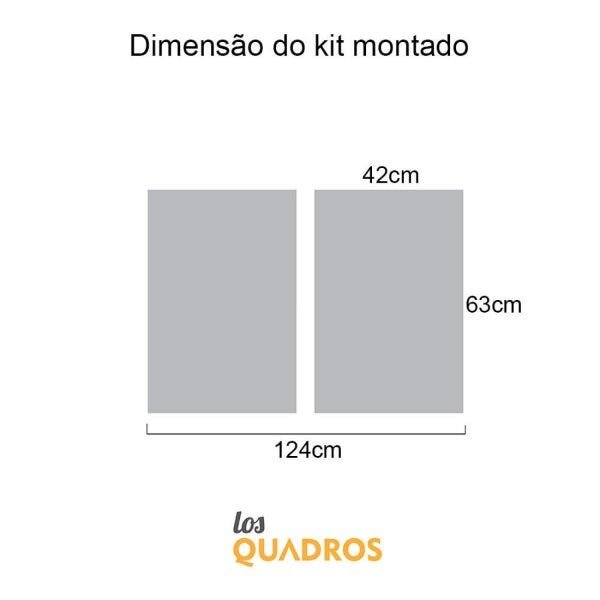 Conjunto 2 Quadros Decorativos Obrigado Deus Por Tudo Los Quadros - 4