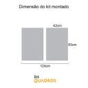 Ver imagem 4 de Conjunto 2 Quadros Decorativos Obrigado Deus Por Tudo Los Quadros