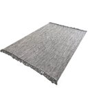 Ver imagem 2 de Tapete Cinza Mesclado 2,00 x 1,50 Sala Artesanal em Algodão