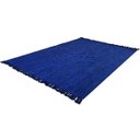 Ver imagem 1 de Tapete Azul 2,00 x 1,50 Sala Quarto Artesanal em Algodão Liso