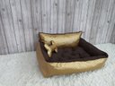 Ver imagem 7 de Cama P Dourado e Marrom Pet Colchão para Cachorro Caminha P Caes e Gatos Personalizada com Nome