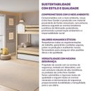 Ver mais imagens de Treliche Infantil New Garden Casatema MadeiraOriginals Marrom/Branco