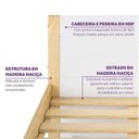 Ver imagem 5 de Treliche Infantil New Garden Casatema MadeiraOriginals Marrom/Branco