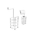 Ver imagem 1 de Suporte Porta Papel Higiênico 3 Rolos com Dispenser