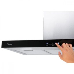 Coifa de Parede Midea Pro Touch 90cm Inox Preto RTA - 220V - 4