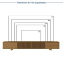 Ver imagem 6 de Rack com Painel para Tv até 86 Polegadas 250cmx240cm Ripado Aruá CabeCasa MadeiraOriginals