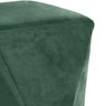 Puff Decorativo para Sala de Estar Ametista D02 Veludo Verde Musgo B-303 - 2