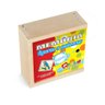 Memoria Figuras E Palavras - Mdf - 40 Pç - Cx. Mad. - 4