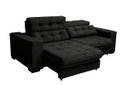 Ver imagem 4 de Sofá New California Retrátil e Reclinável 2,90m Suede Preto