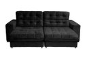 Ver imagem 3 de Sofá New California Retrátil e Reclinável 2,90m Suede Preto