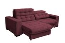 Ver imagem 4 de Sofá New California Retrátil e Reclinável 2,90m Suede Vinho