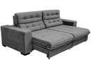Ver imagem 2 de Sofá Retrátil e Reclinável 2,50m Suede New California