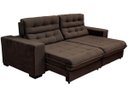 Ver imagem 2 de Sofá Retrátil e Reclinável 2,70m Suede New California