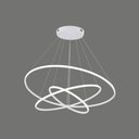 Ver imagem 3 de Lustre Pendente Nordecor Inverse Redondo 2141-1 Com 3 Metros Branco Led Bivolt