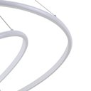 Ver imagem 2 de Lustre Pendente Nordecor Inverse Redondo 2141-1 Com 3 Metros Branco Led Bivolt