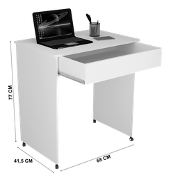Mesa Escrivaninha Compact Not 0,70 Preto - 4