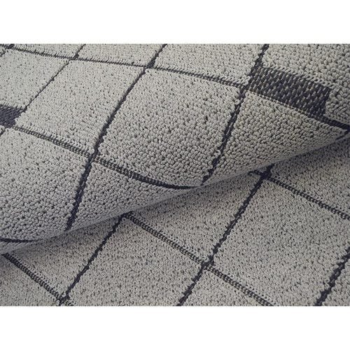 Tapete Cotton Cinza 1,00 x 1,50cm - Tapetes São Carlos - 1