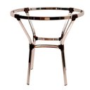 Ver imagem 1 de Mesa Ascoli em Alumínio 70cm Altura X 80cm Pedra Ferro