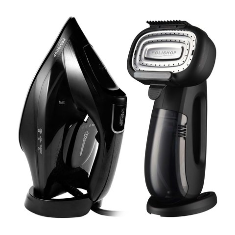 Ferro de Passar Easy & Care Polishop e Ultra Hand Steamer | 220v