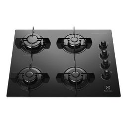 Cooktop à Gás Electrolux 4 Bocas Vidro Bivolt Ke4Gp - 1