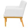 Kit 2 Poltronas Decorativas para Base Mel Beatriz W01 Corano Branco - Lyam Decor - 5