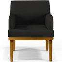 Ver imagem 3 de Kit 2 Poltronas Decorativas para Base Mel Beatriz W01 Corano Preto - Lyam Decor