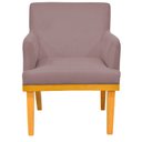 Ver imagem 6 de Kit 2 Poltronas Decorativas para Base Mel Beatriz W01 Suede Rosê - Lyam Decor