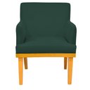 Ver imagem 4 de Kit 2 Poltronas Decorativas para Base Mel Beatriz W01 Suede Verde Musgo - Lyam Decor