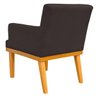 Kit 2 Poltronas Decorativas para Base Mel Beatriz W01 Corano Marrom - Lyam Decor - 4