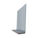 Ver imagem 4 de Espelheira Retangular 30x40cm Com Prateleira Snow MDF