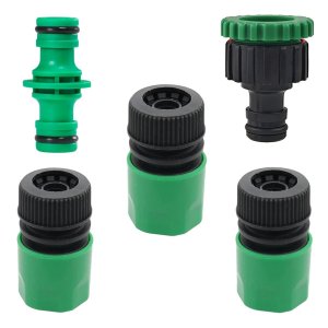 Conjunto para Mangueira com 5 Peças sem Bloqueador de Fluxo D'água