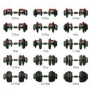 Ver imagem 6 de Halter Regulavel 24kg Dumbell Anilhas Academia Peso Ajustavel Treino Musculaçao Fitness Cross Exerci