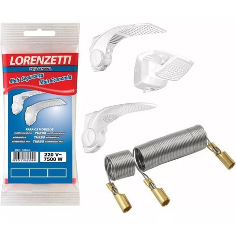 Resistencia Duo Shower/ducha Futura Eletronica 220v/7500w Lorenzetti 3060c