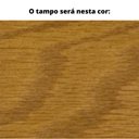 Ver imagem 2 de Aparador 160cm Mh-5345 Madeira Amêndoa Tampo Carvalho Amêndoa Base Amêndoa