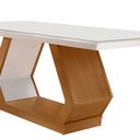 Ver imagem 3 de Mesa para Sala de Jantar Lara 180cm em Mdf e Vidro