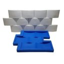 Ver imagem 1 de Forma Silicone Gesso 3D - Tijolinho Côncavo